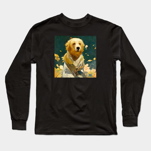 A Jedi dog Long Sleeve T-Shirt by etherElric